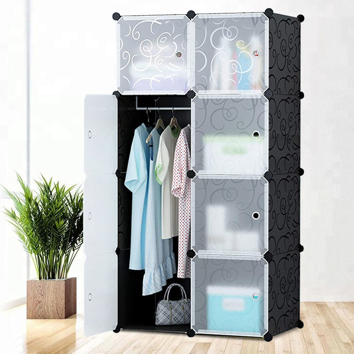 Пластикова складана шафа Storage Cube Cabinet «МР 28-51»