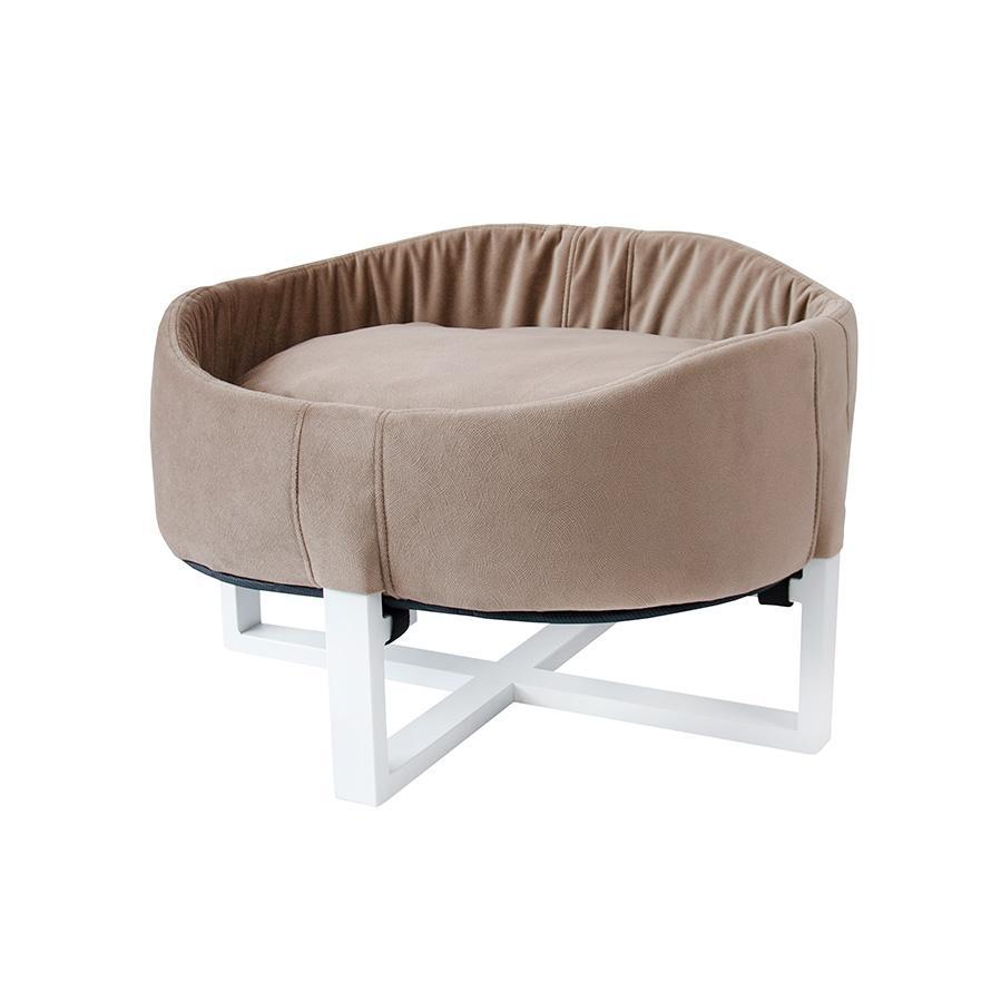 Лежак вiд Джека Джага М (Тканина Кава з молоком)