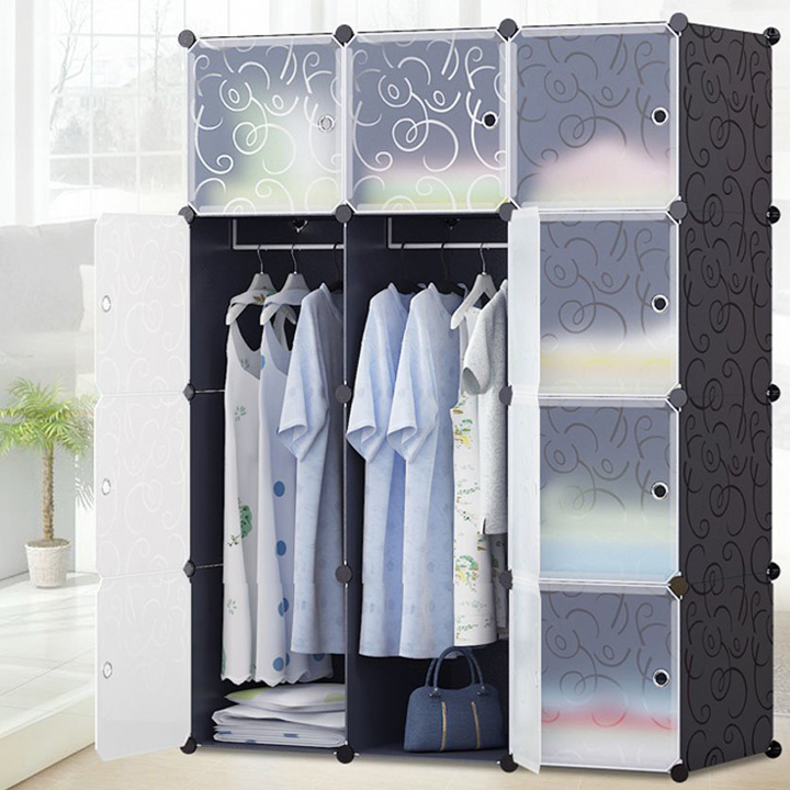 Пластикова складана шафа Storage Cube Cabinet «МР 312-62»