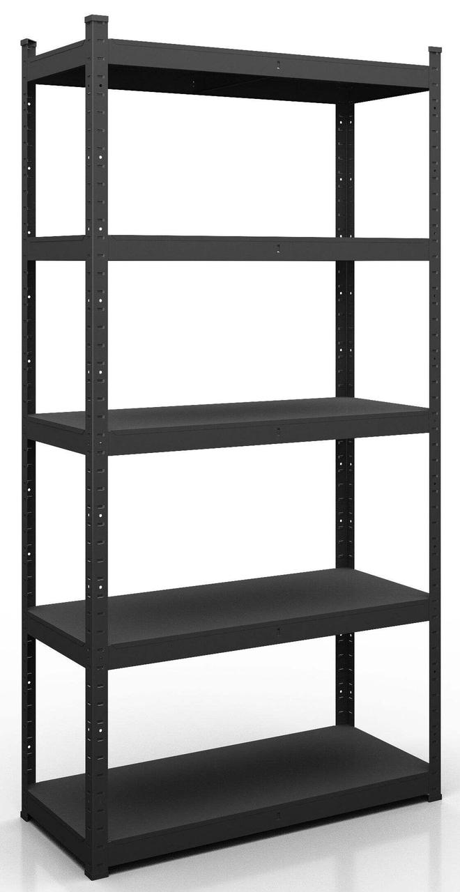Стелаж Стандарт КС 2000х1200х500 Міткас, 220 кг/полка, 5 полиць, метал, фарбований, металевий, поличний