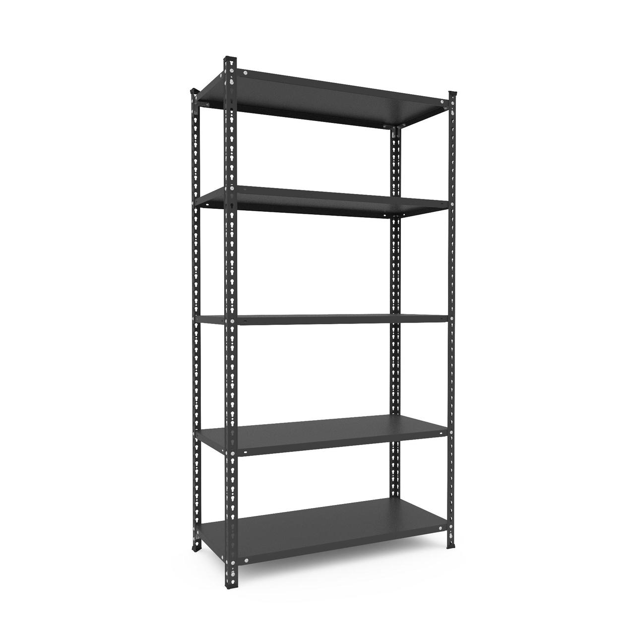 Стелаж Рембо 1540х950х440 Місяць, 50 кг/полицю, 5 полиць, металева полиця, фарбований