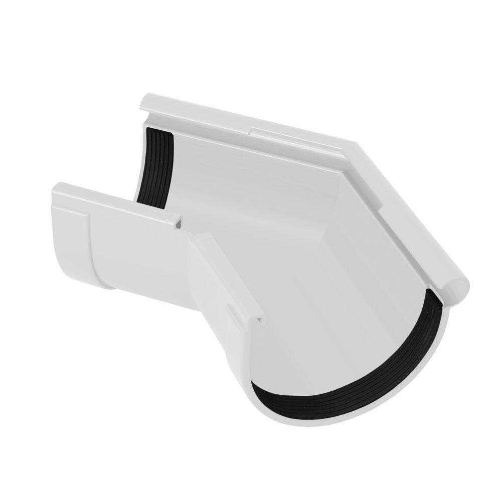 RW Кут жолоба зовнішній 135° d90 мм БІЛИЙ