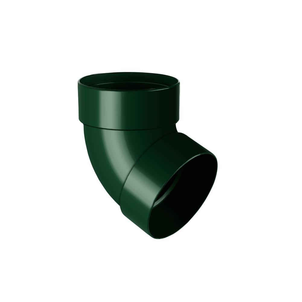 RW Відвід двохмуфтовий 67° d75 мм ЗЕЛЕНИЙ