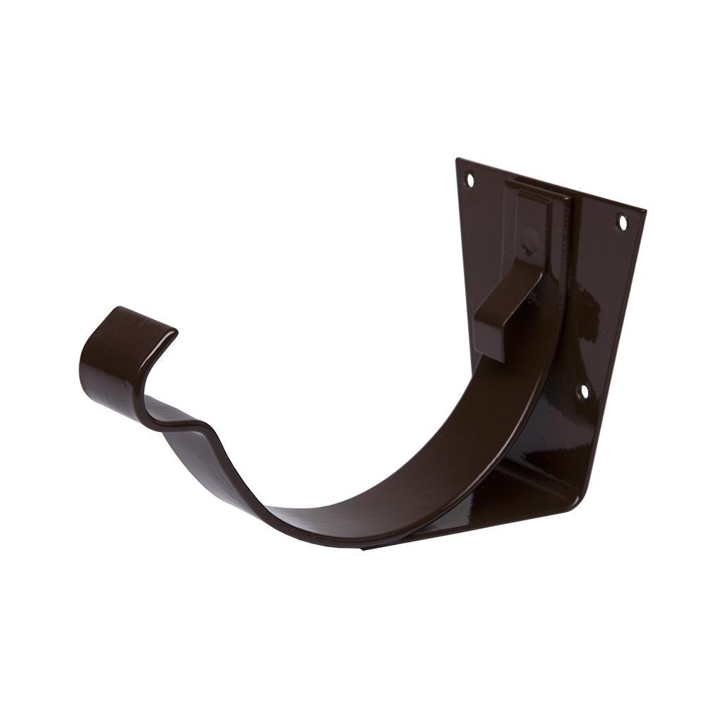 Євро Кр. для жолоба d140 мм КОРОТКЕ КОРИЧНЕВЕ RAL 8017 глянець