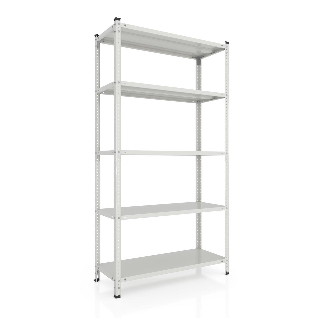 Стелаж Кронос КС 1800х1000х400 Міткас, 100 кг/полицю, 5 полиць, фарбований, металевий