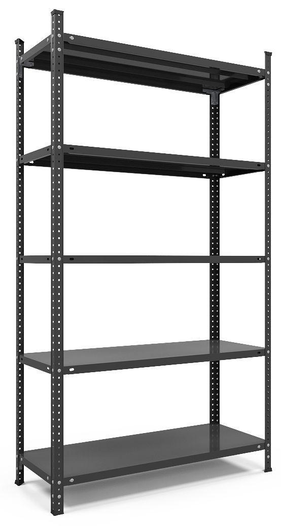Стелаж Атлант КС 2000х1000х500 Міткас, 150 кг/полицю, 5 полиць, фарбований, металевий