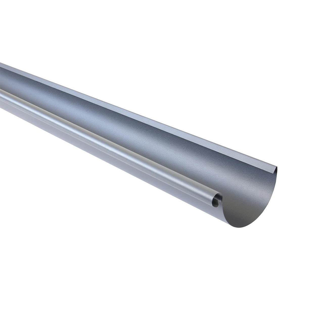 Євро Жолоб L2 м глиб. ГРАФІТ RAL 7024 текстура