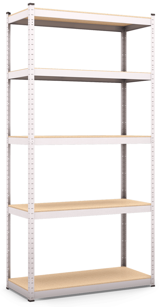 Стелаж Стандарт ОД 2200х900х700 Міткас, 220 кг/полицю, 5 полиць, ДСП, оцинкований, металевий