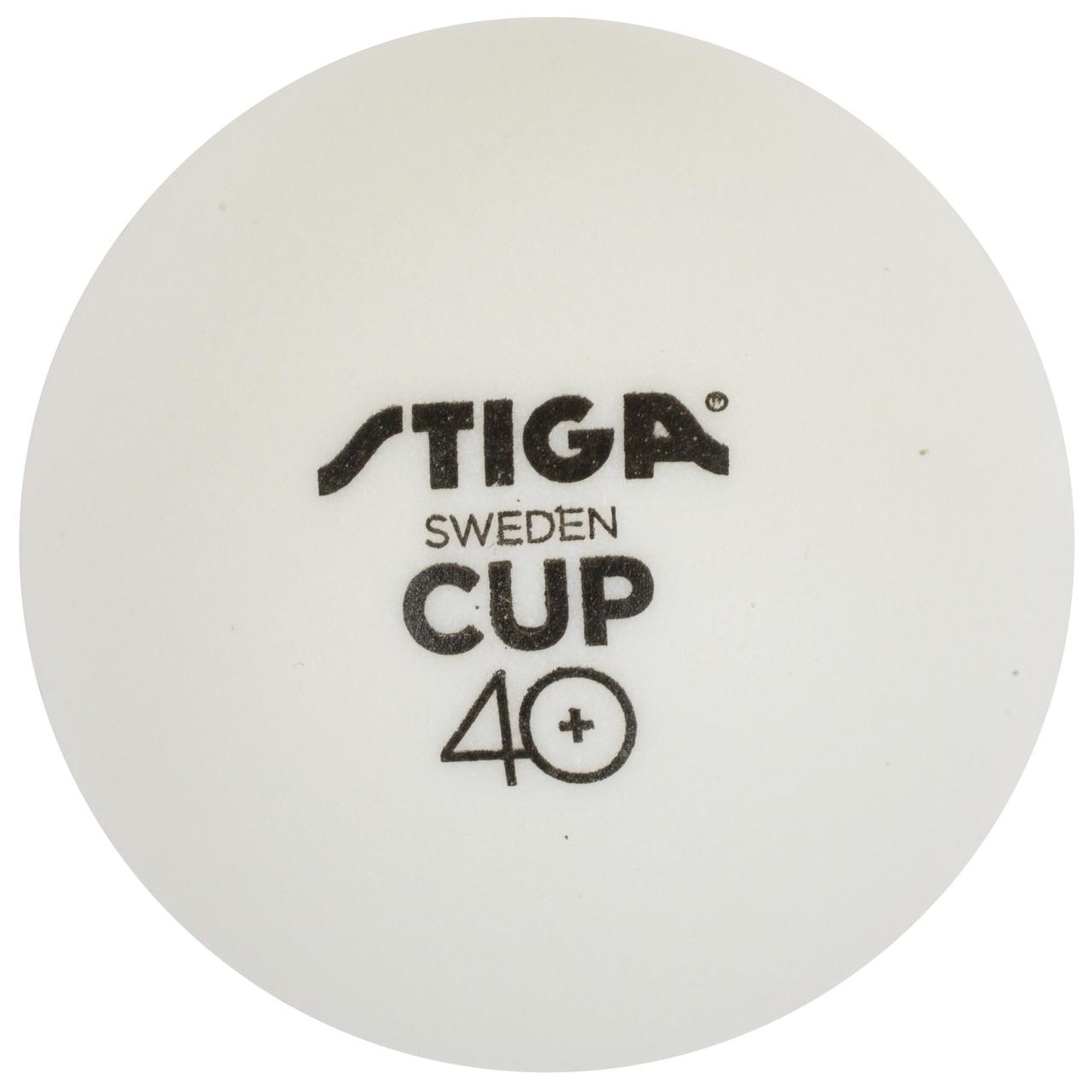 Мячи для настольного тенниса Stiga Cup ABS 12 шт (1110-2510-12)