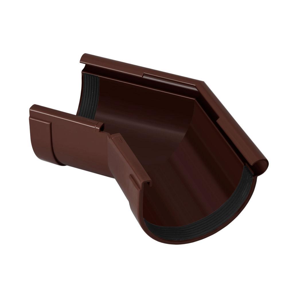 RW Кут жолоба зовнішній 135° d130 мм КОРИЧНЕВИЙ
