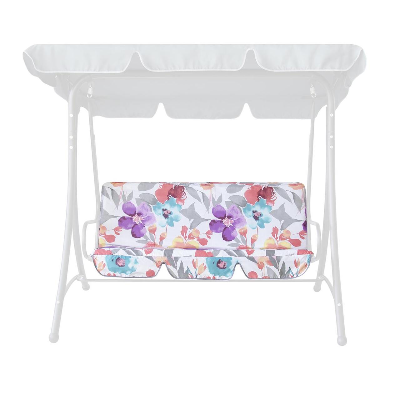 Відшив сидіння, тканина та поролон на садову гойдалку 