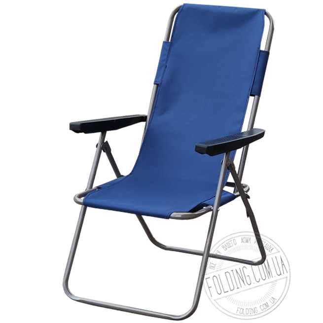Кресло шезлонг с сеткой rmeoty 0282 синий