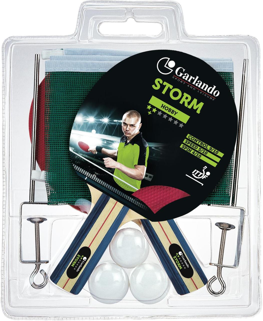 Набір для настільного тенісу Garlando Storm Plus (2C4-55) (Special Offer)