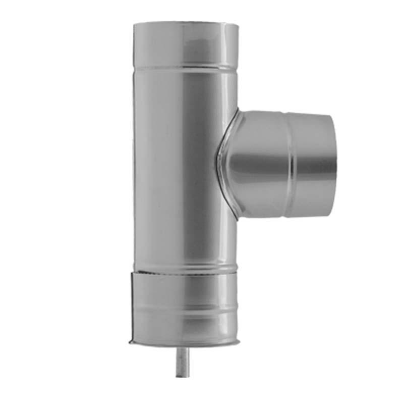 AISI 304 Трійник 90° s0,5 мм d200 мм