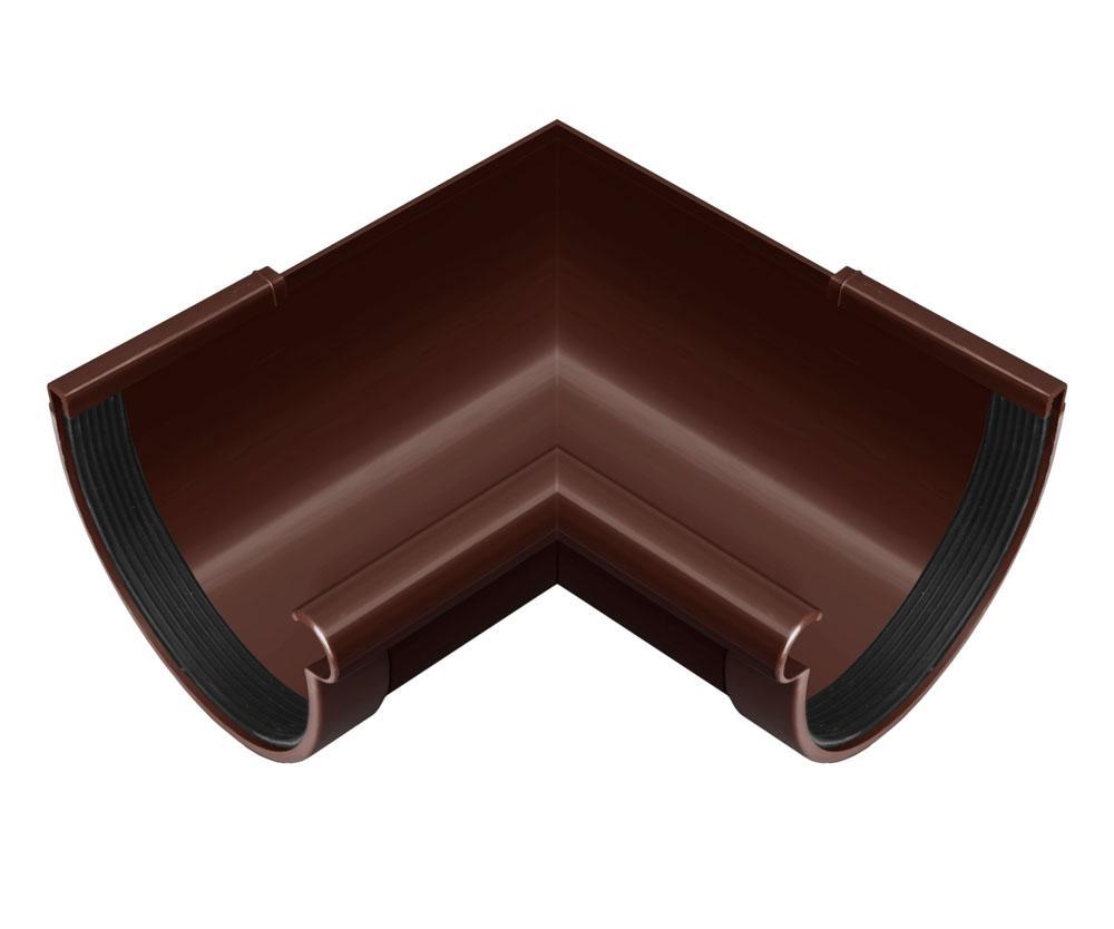 RW Кут жолоба внутрішній 90° d130 мм КОРИЧНЕВИЙ