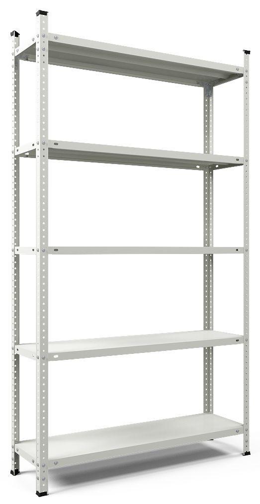 Стелаж Атлант КС 2000х900х300 Міткас, 150 кг/полицю, 5 полиць, фарбований, металевий