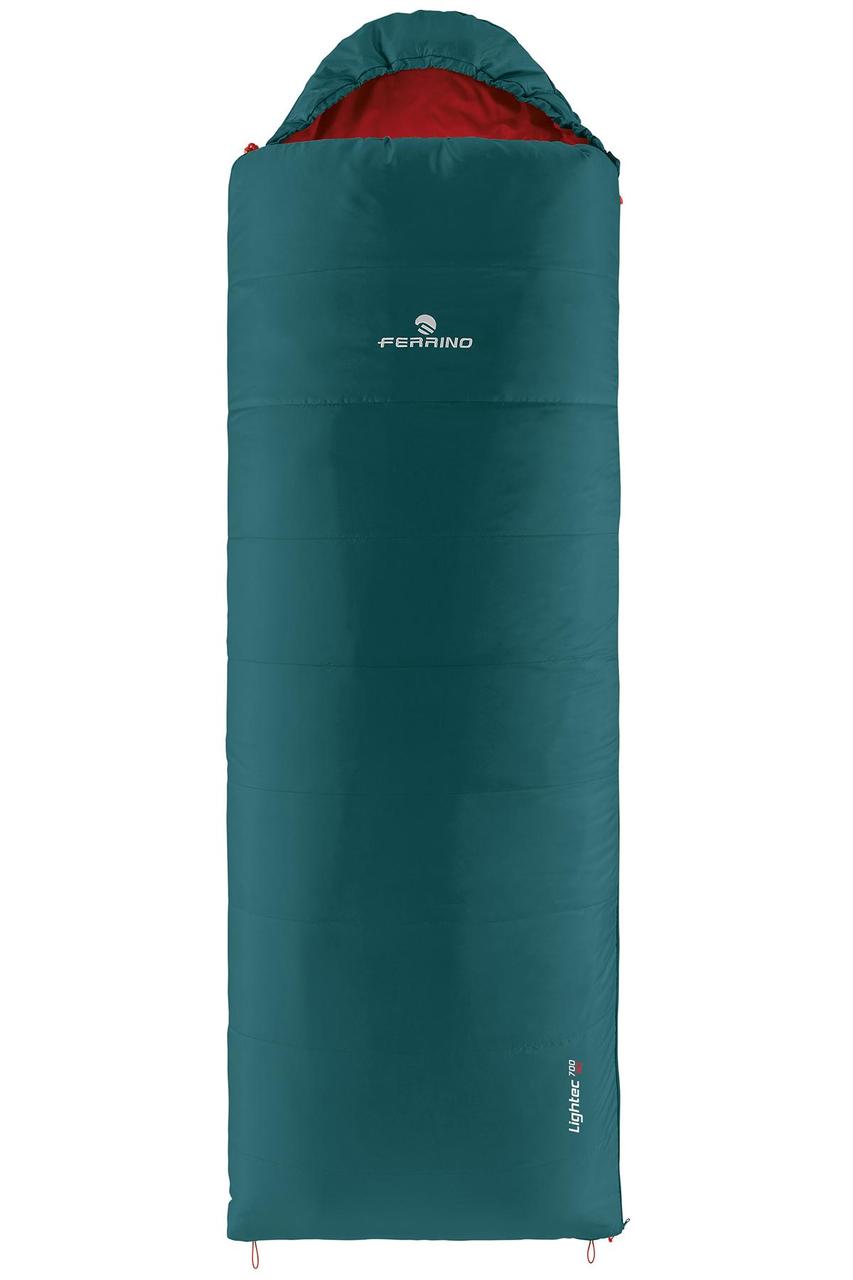 Спальний мішок Ferrino Lightec 700 SQ/+20°C Green Left (86154NVVS)