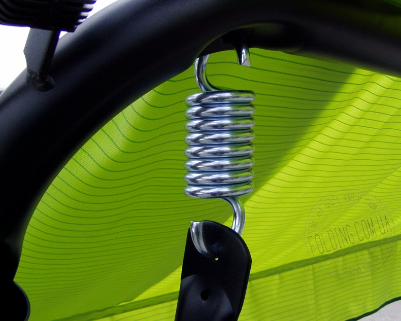 Пружины подвесов обладают высоким запасом прочности, каждая пружина рассчитана на 280 кг. нагрузки.