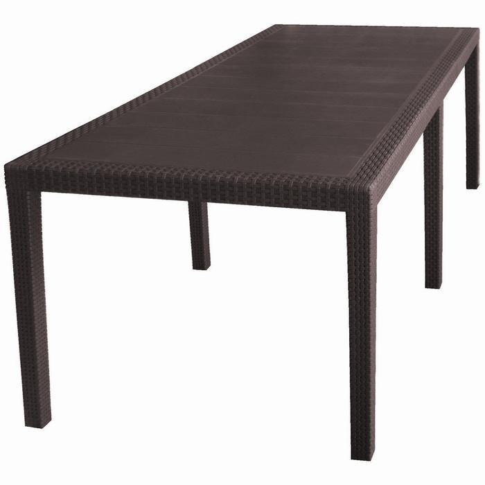 Стіл Progarden QUEEN 220х90х72 коричневий