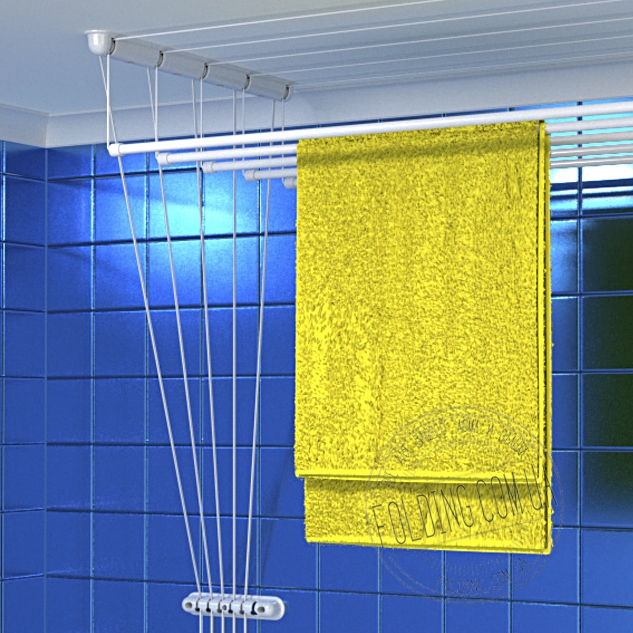 Сушка для белья «Глория», длина трубки 1,6 метра.